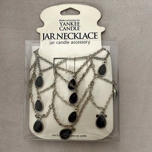 NWT Yankee candle jar necklace accessory